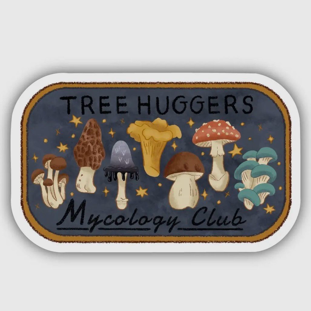 Mycology Club Sticker