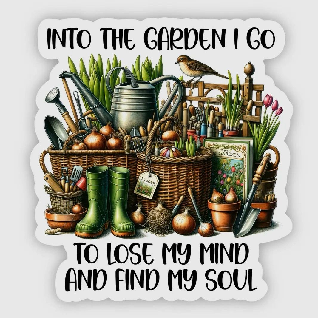 Into The Garden Sticker