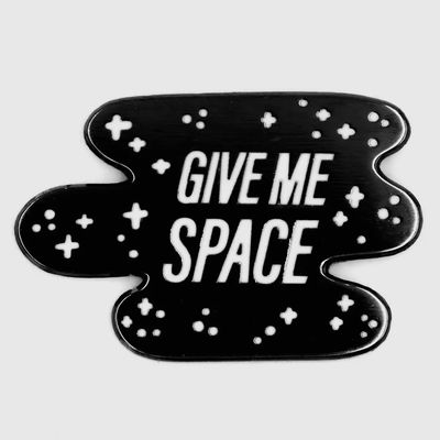 Give Me Space Enamel Pin