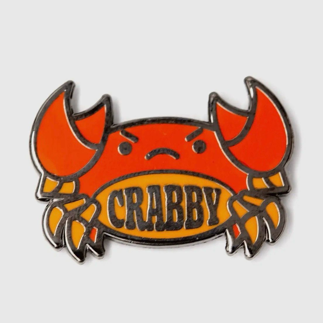 Crabby Enamel Pin