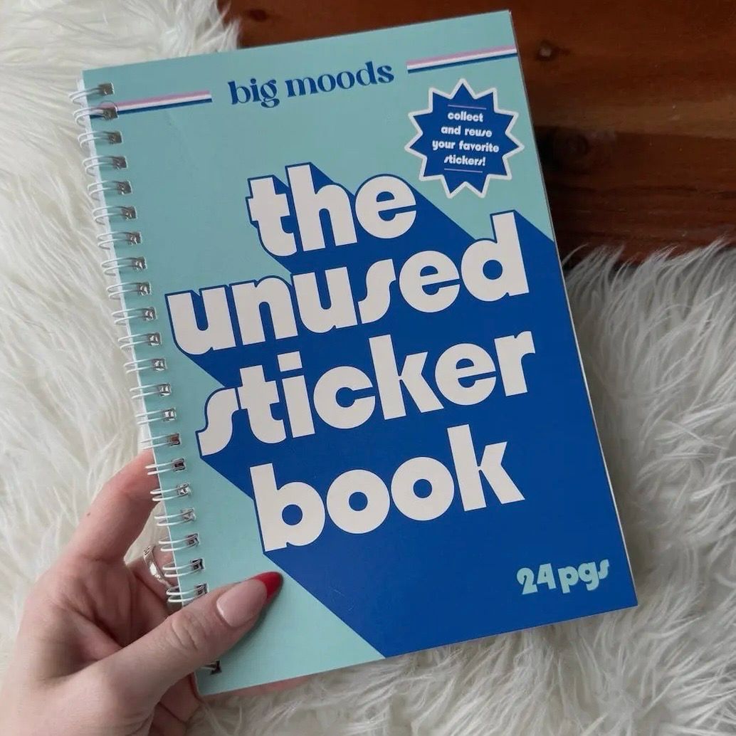 Unused Sticker Book