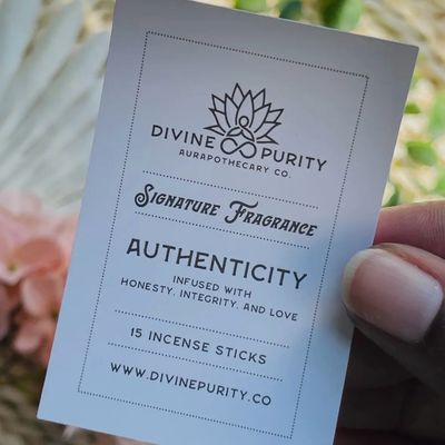Authenticity Incense
