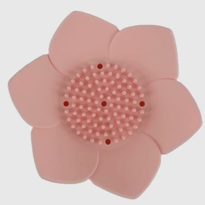 Pink Silicone Shower Steamer Tray