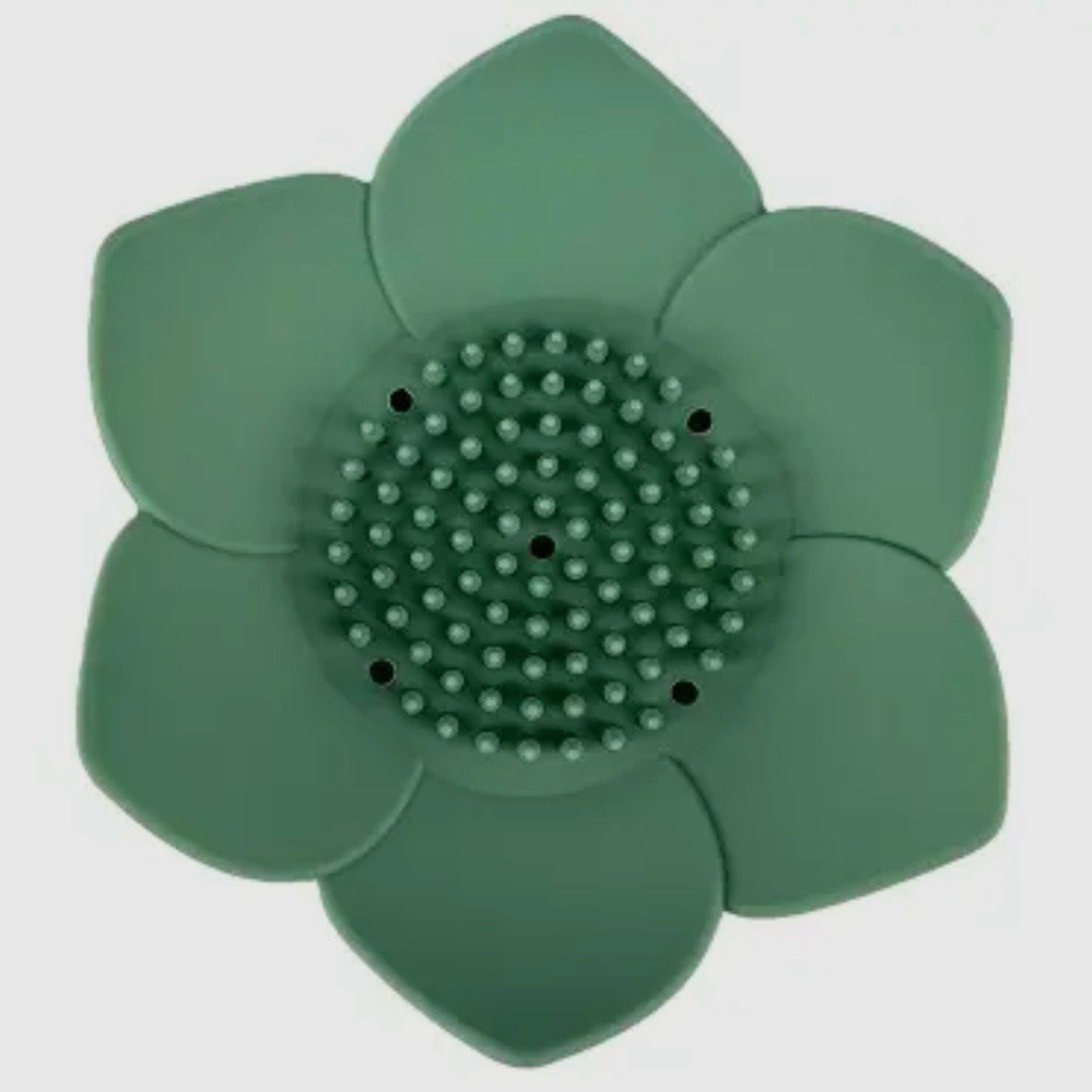 Green Silicone Flower Shower Steamer Tray
