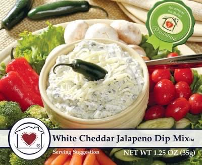 White Cheddar Jalapeño Dip Mix, Country Creations