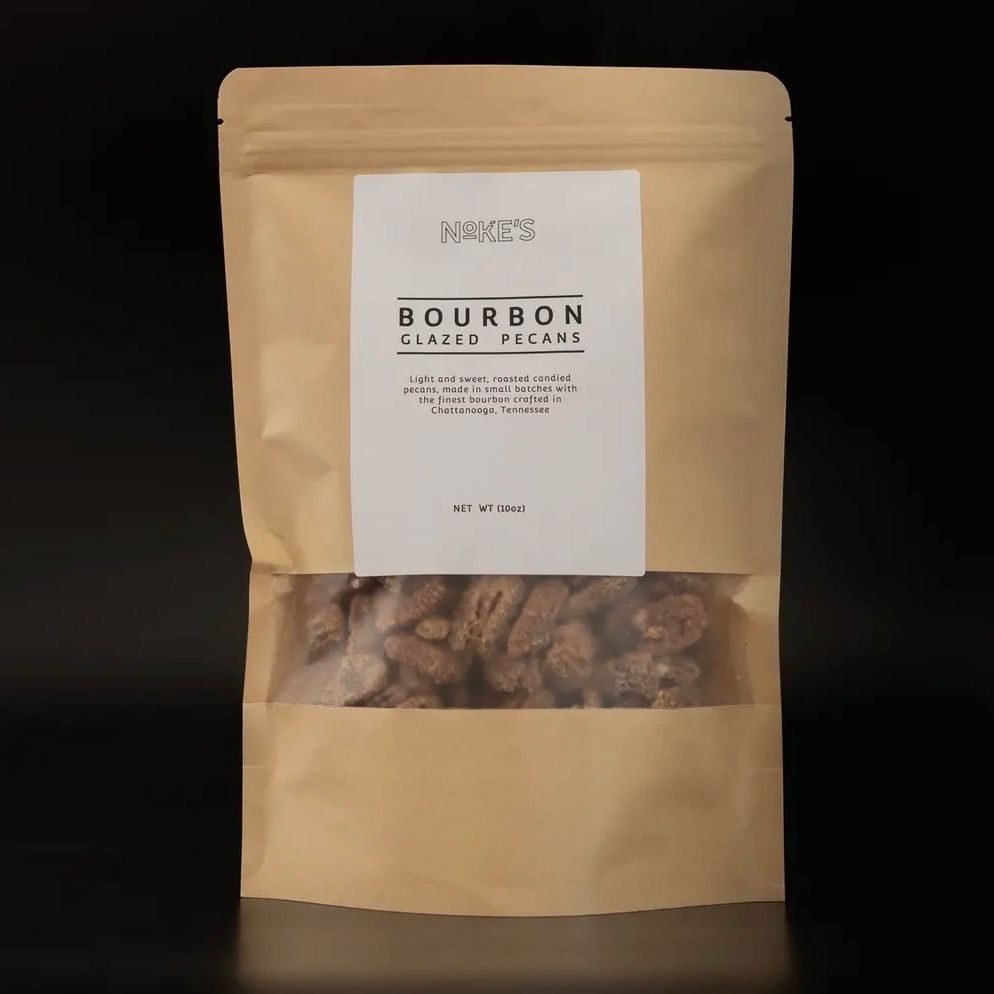 NOKE’S Bourbon Glazed Pecans