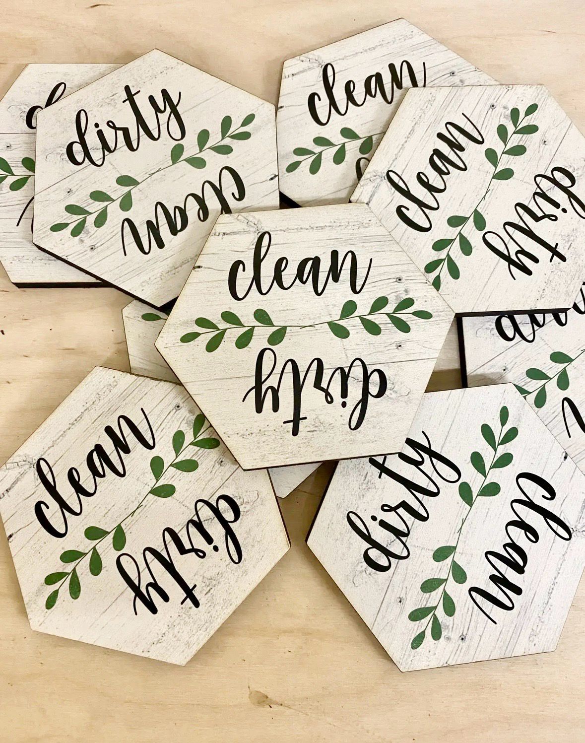 Dirty/clean Dishwasher Magnet