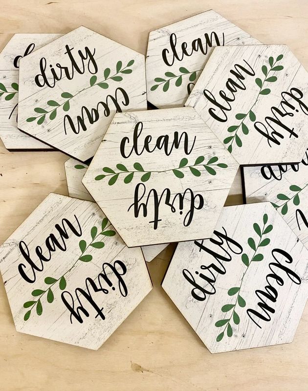 Dishwasher Dirty/clean Magnets