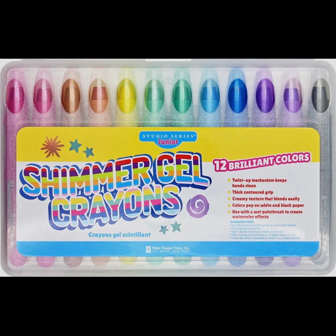 Shimmer Gel Crayons