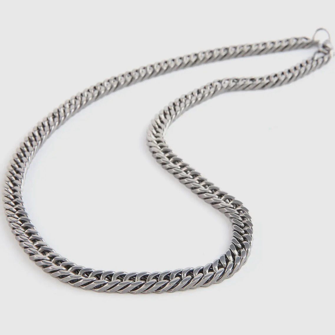 Jax Stainless Silver Chain Necklace