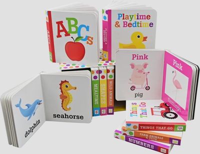 My Little Library Board Book Set