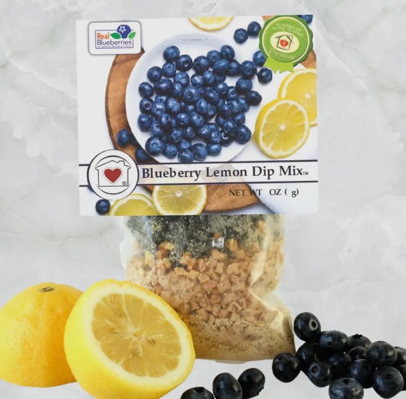Blueberry Lemon Dip Mix