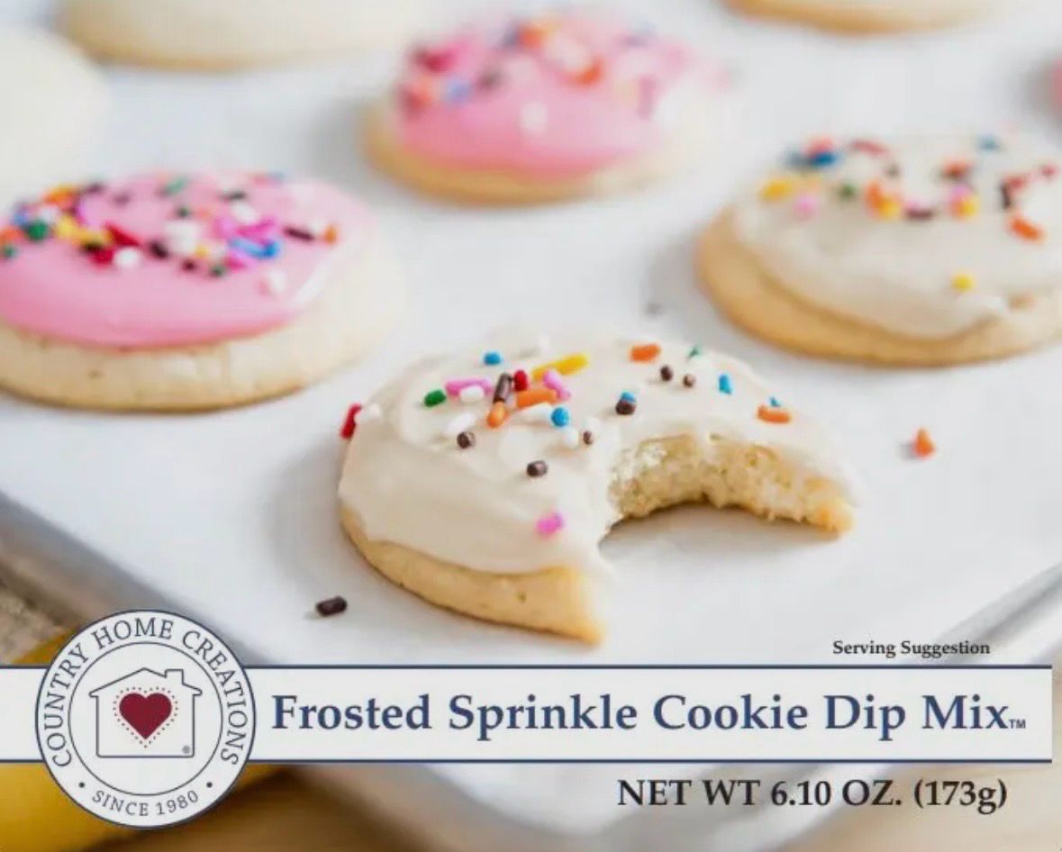Frosted Sprinkle Cookie Dip Mix