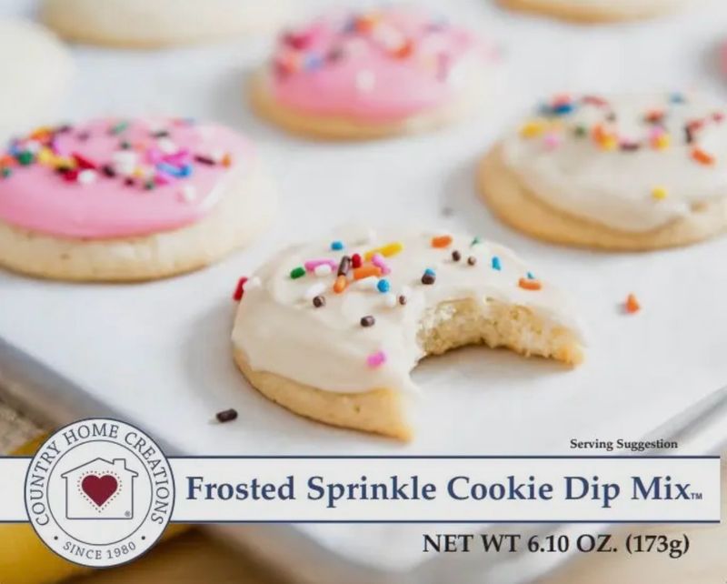 Frosted Sprinkle Cookie Dip Mix