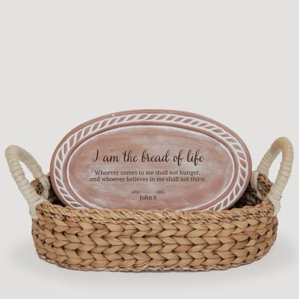 Terracotta Bread Warmer, Verse