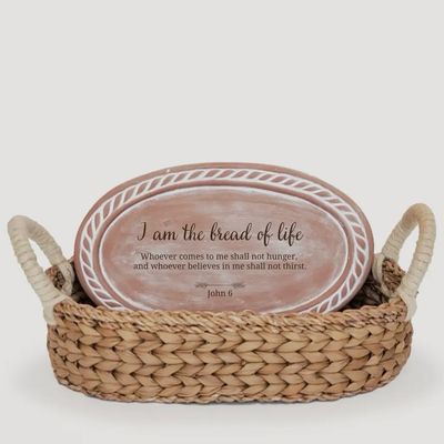 Terracotta Bread Warmer, Verse