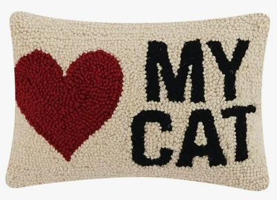 Love My Cat Hook Pillow
