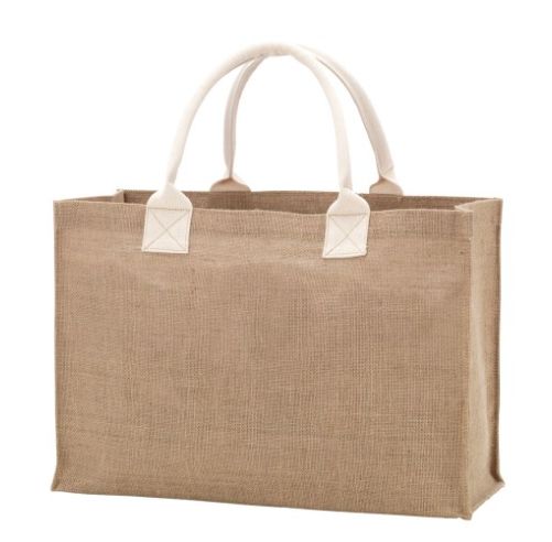 Burlap Tote Bag