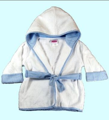 Infant Hooded Robe-Blue