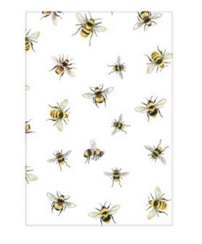 Mary Lake Bee Tea Towel