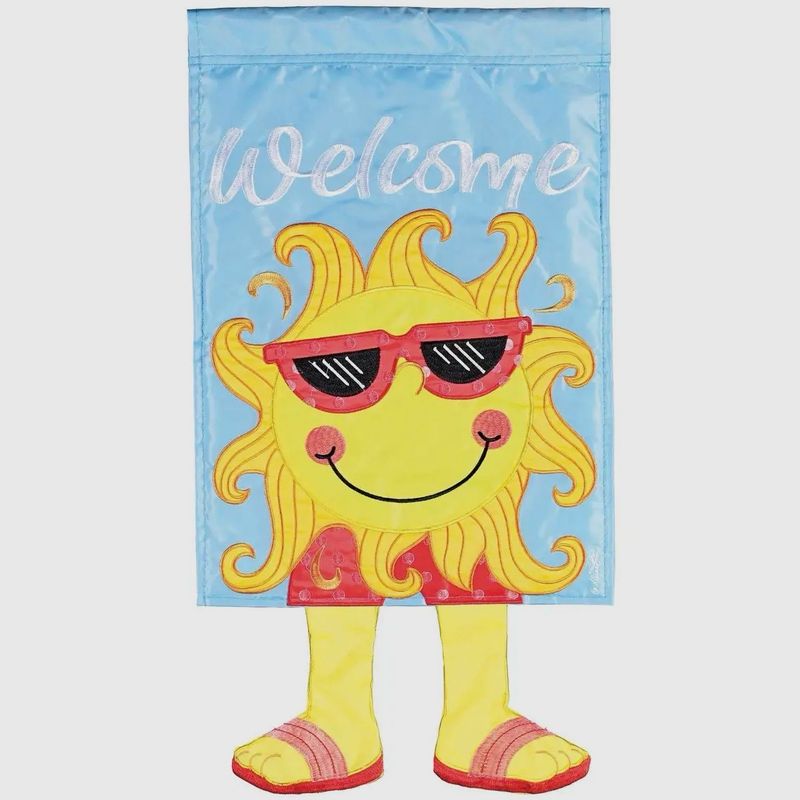 Sun Legs Garden Flag