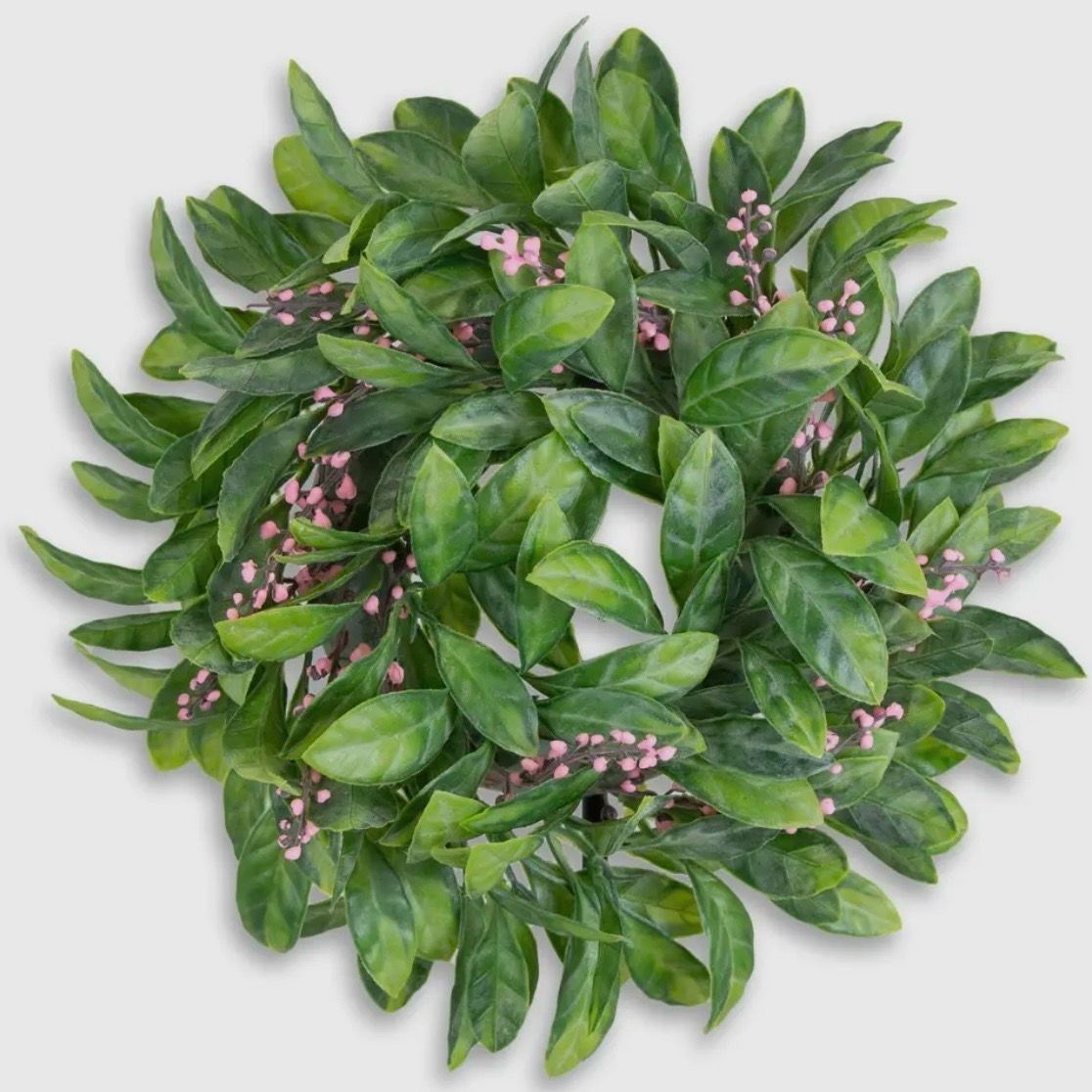 Pink Floral Wreath
