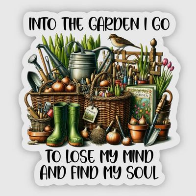 Into The Garden Sticker