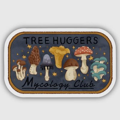 Mycology Club Sticker
