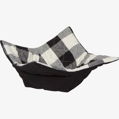 Black Plaid Bowl Cozy