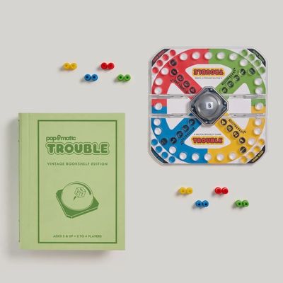 Trouble Bookshelf Game