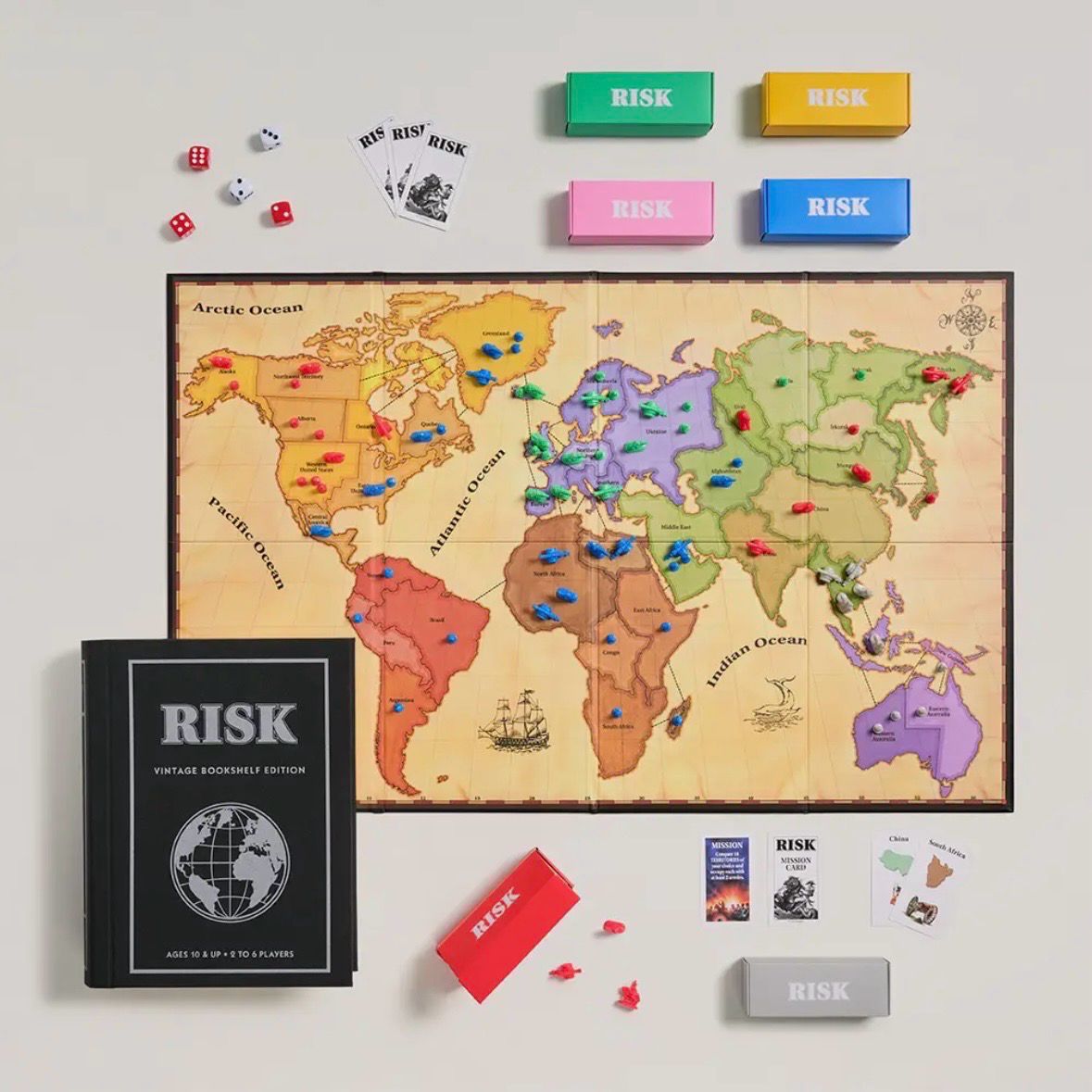 Risk Bookshelf Game