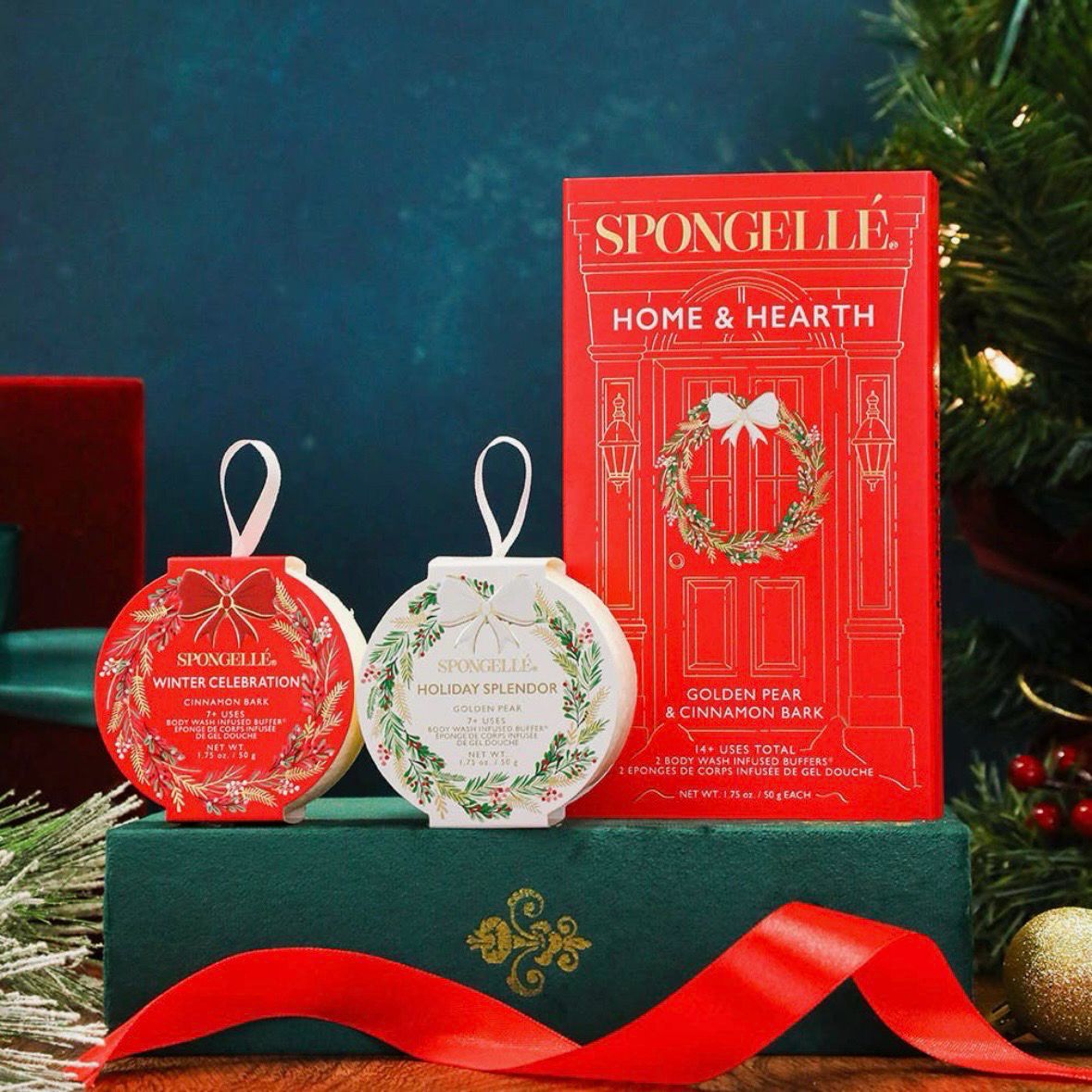 Spongelle Holiday Wreath Collection