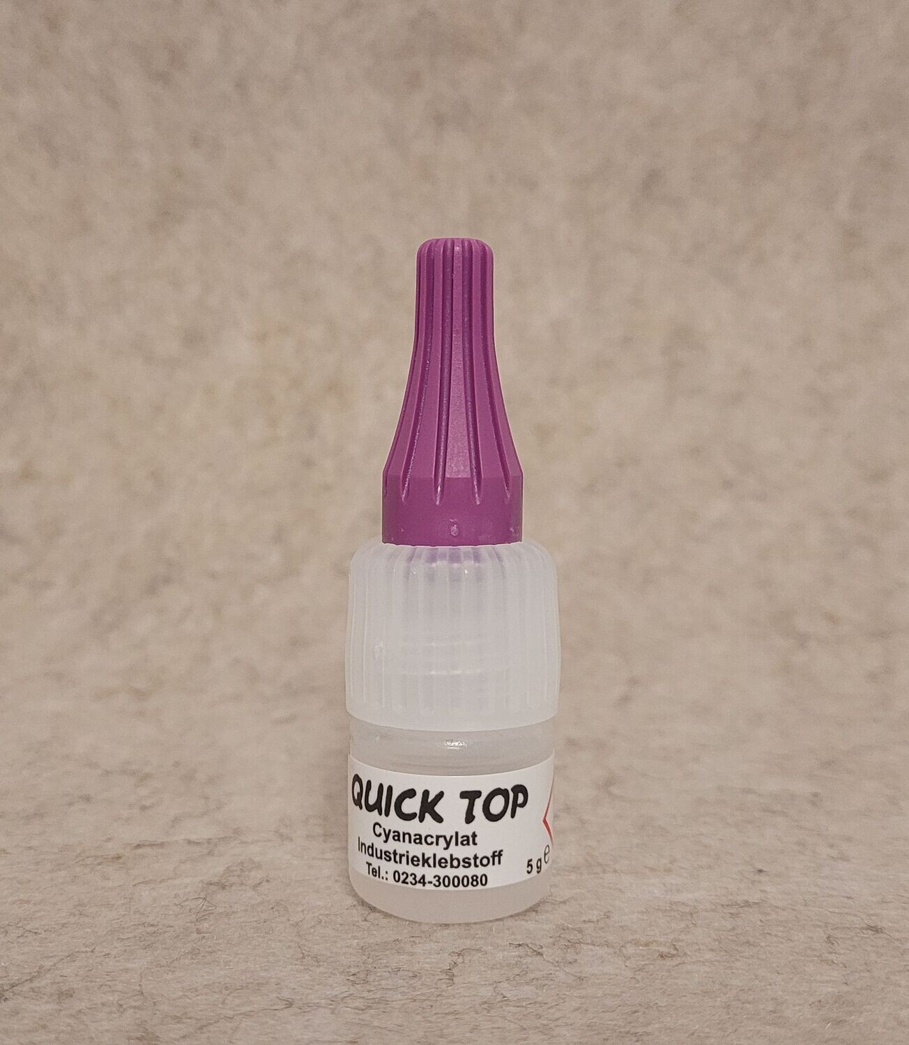 Quick-Top Klebstoff Lila
mittelviskos (ca. 100 mPa.s)