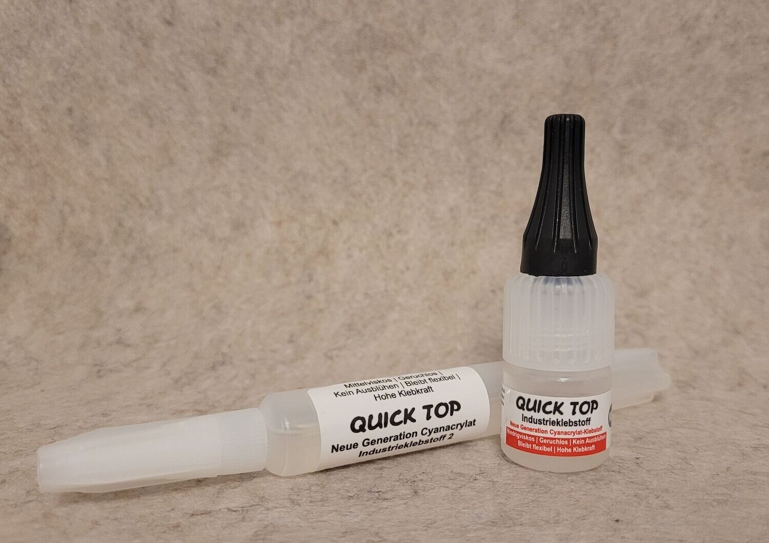 ​Quick-Top Xtreme 2 geruchslos
Mittelviskos (ca. 120-250 mPa.s)