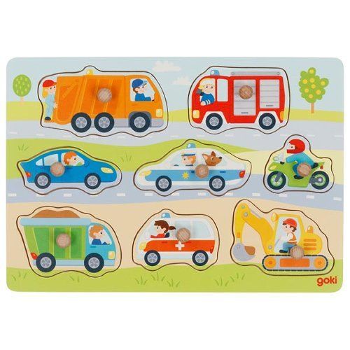 Steckspiel Fahrzeuge