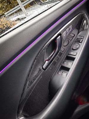 HYUNDAI i30N Echt Carbon Tür Inlays