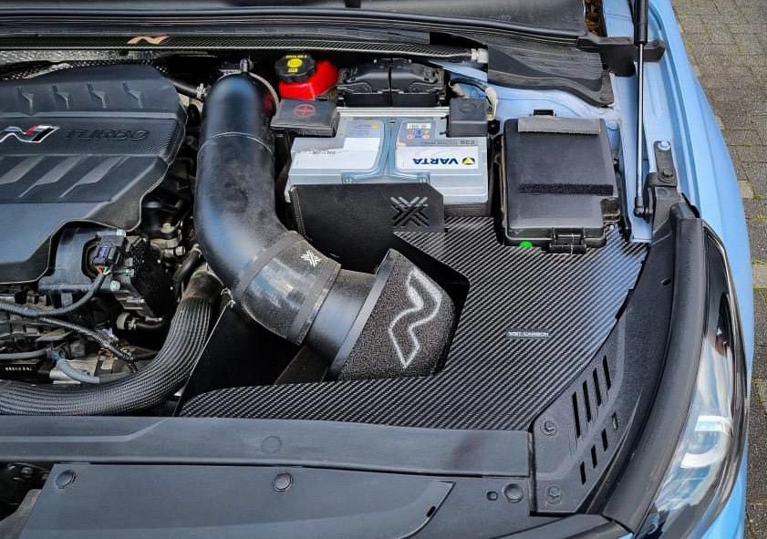 Abdeckung: i30n Pipercross / Boosttown Ansaugung i30N Hyundai Pipercross Ansaugung Abdeckung Carbon Intake