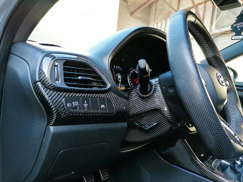 Hyundai i30N echt Carbon Cover Lenksäule