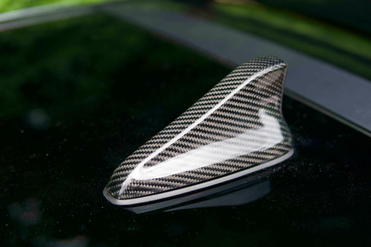 Hyundai i30N echt Carbon Dach Antenne: Cover
