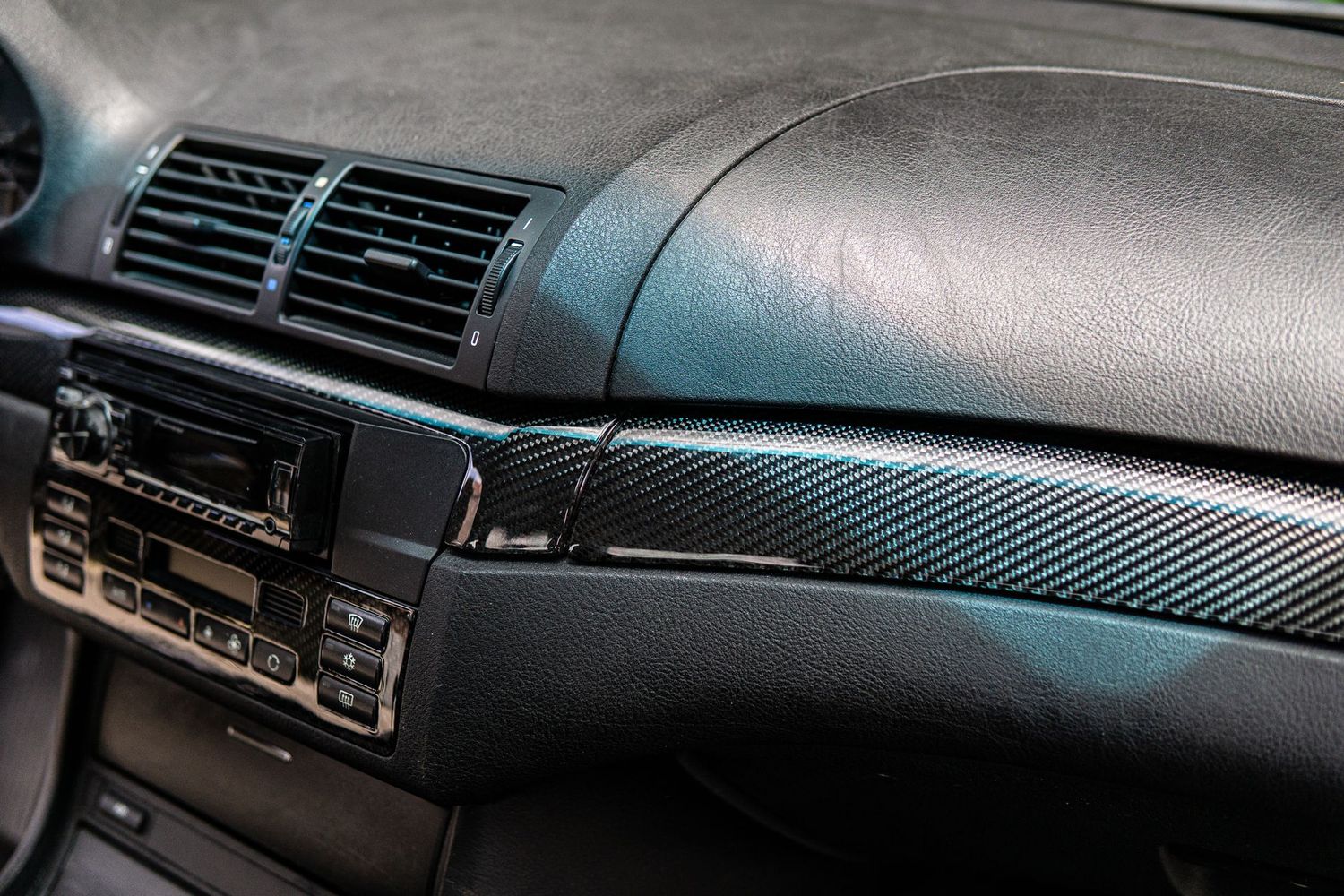 echt Carbon Cover passend für BMW e46 Modelle