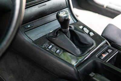 echt Carbon Cover Schaltrahmen Mittelkonsole: passend für BMW e46 Modelle
