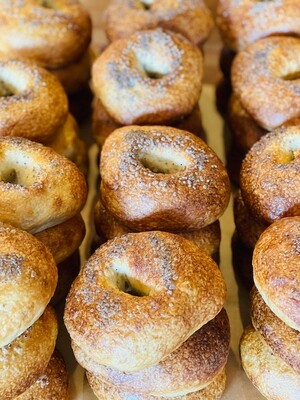 SOURDOUGH BAGEL - SMOKED SEA SALT