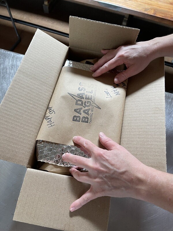 SHIPPED - BAGELS Two Dozen (24) Sourdough Bagels, any variety