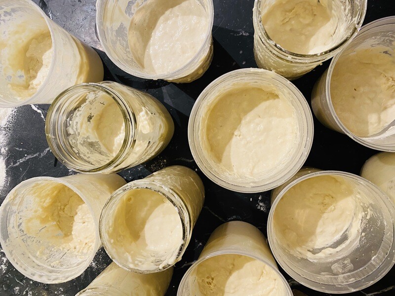 A little hooch never hurt anyone. Sourdough starter, the basics. (ST)