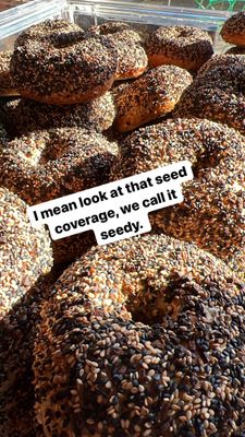 SOURDOUGH BAGEL - EVERYTHING