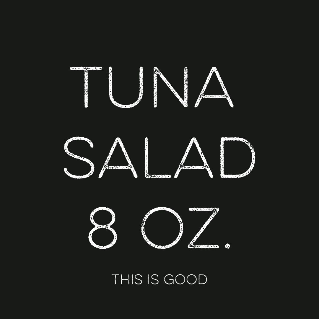 Tuna Salad (THIS IS GOOD)