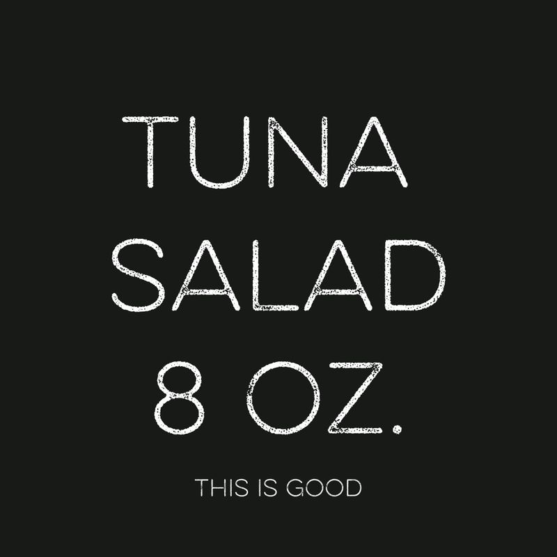Tuna Salad (THIS IS GOOD)