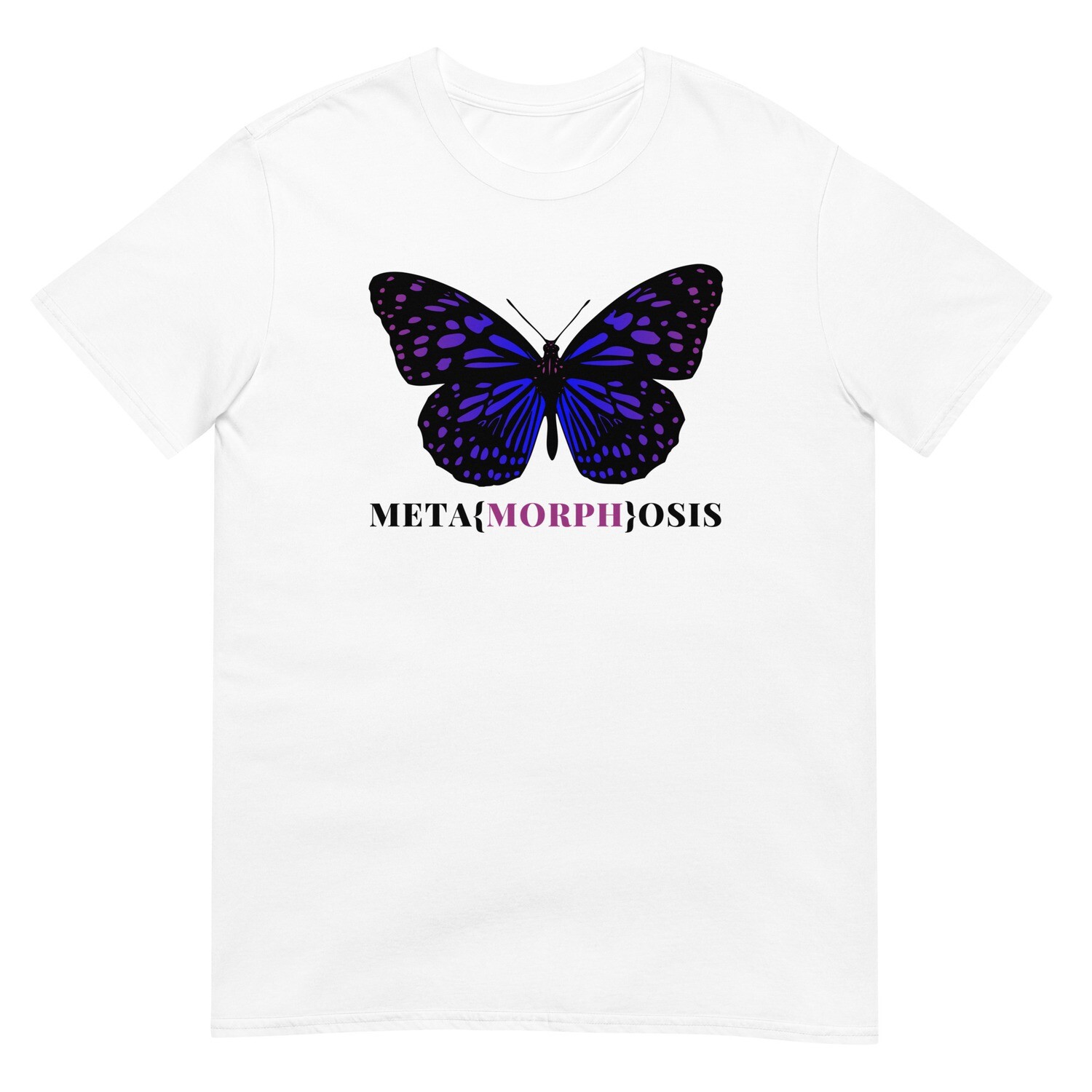 Blue Butterfly Unisex Short-Sleeve T-Shirt