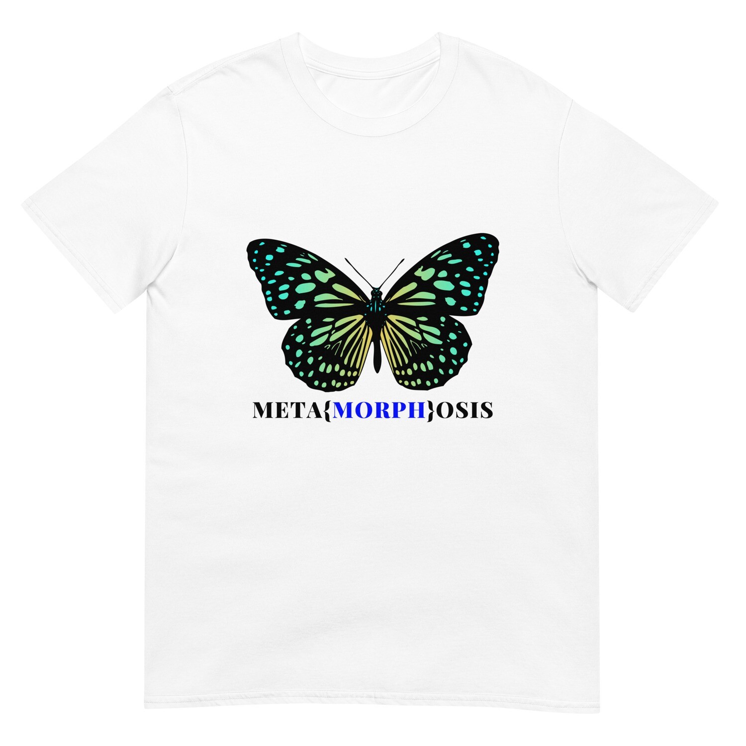 Green Butterfly Unisex Short-Sleeve T-Shirt