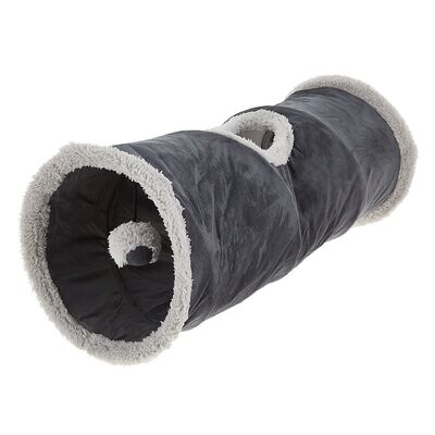 Cozy Pop-Open Play Tunnel Cat Toy